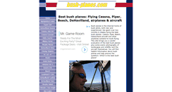 Desktop Screenshot of bush-planes.com