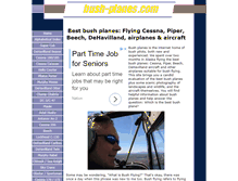 Tablet Screenshot of bush-planes.com